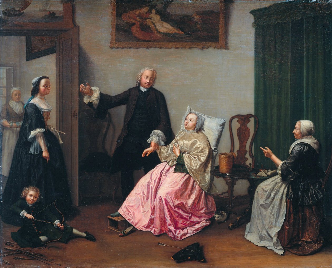 Visite du docteur - Elisabeth Geertruida Wassenbergh