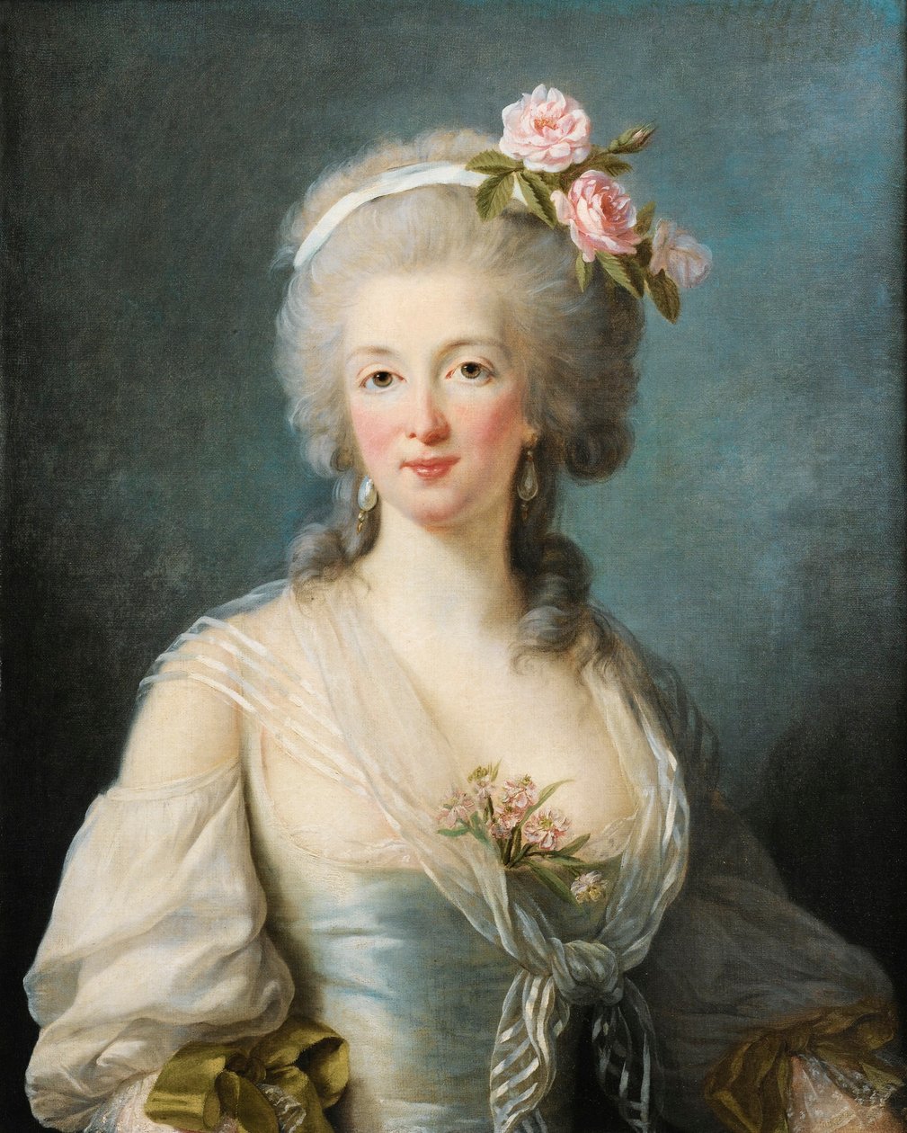 Presumed portrait of Jeanne de Valois-Saint-Rémy - Élisabeth Louise Vigée Le Brun