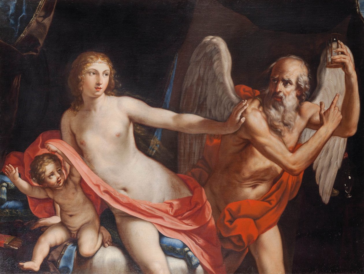 La Beauté qui chasse le Temps - Elisabetta Sirani