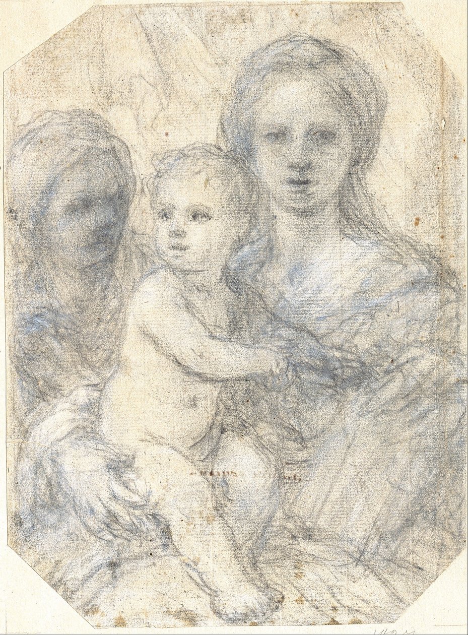 Madone et enfant - Elisabetta Sirani