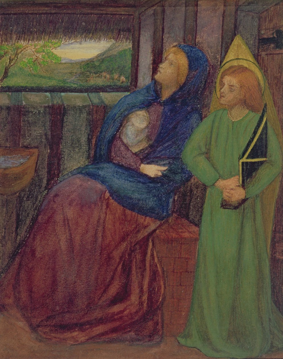 Sainte Famille, c.1856 - Elizabeth Eleanor Siddal