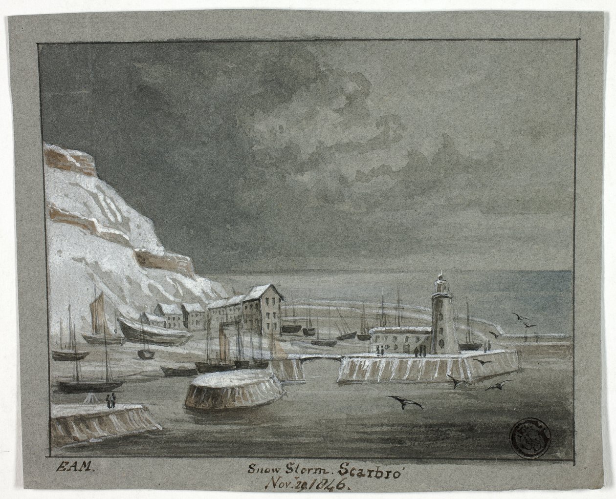 Tempête de neige, Scarbro