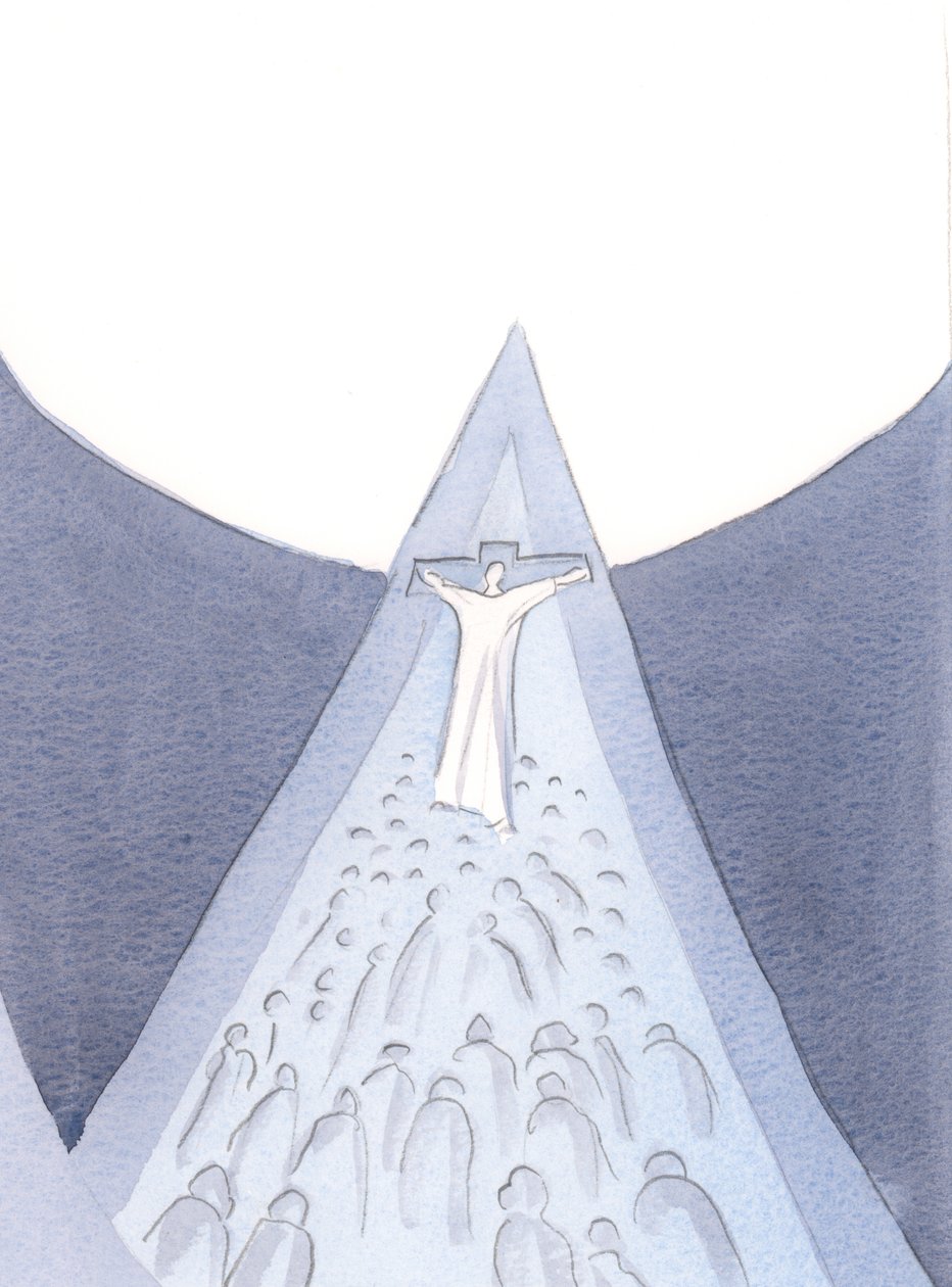 Le Christ, par sa Passion, sa mort, sa Résurrection et son Ascension, a ouvert un chemin vers le Ciel - un chemin que nous pouvons suivre - Elizabeth Wang