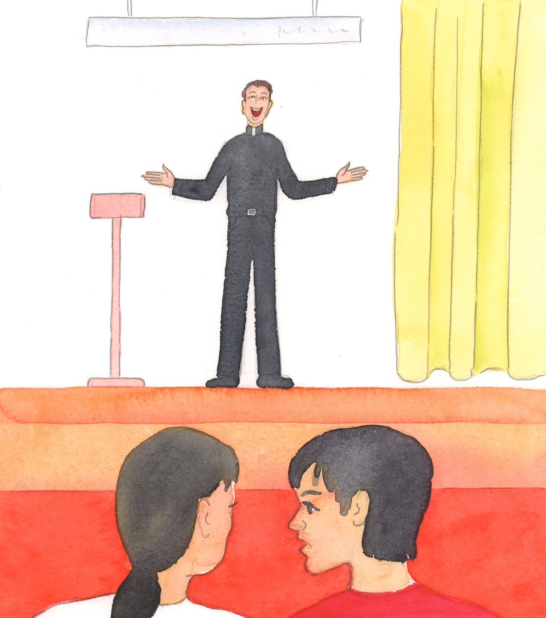 Le Christ veut que nous respections les prêtres qui sont d