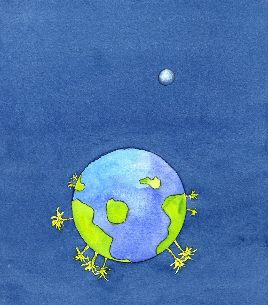 Dieu a créé la Terre et tout ce qui s