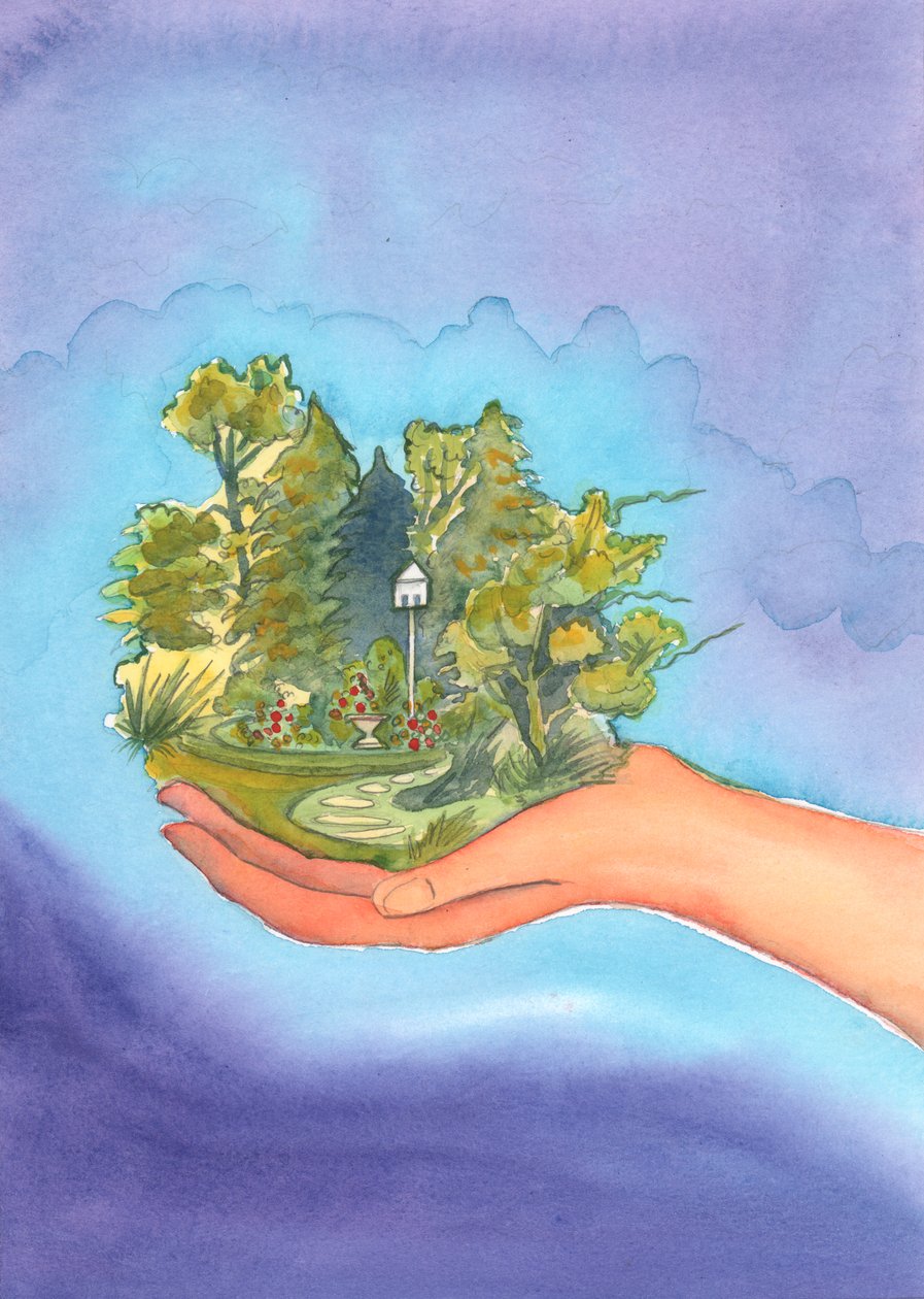Dieu a créé le monde et a donné la vie à tout ce qui vit, et Il se réjouit de notre joie dans la beauté qui nous entoure, qui a sa source en Lui - Elizabeth Wang