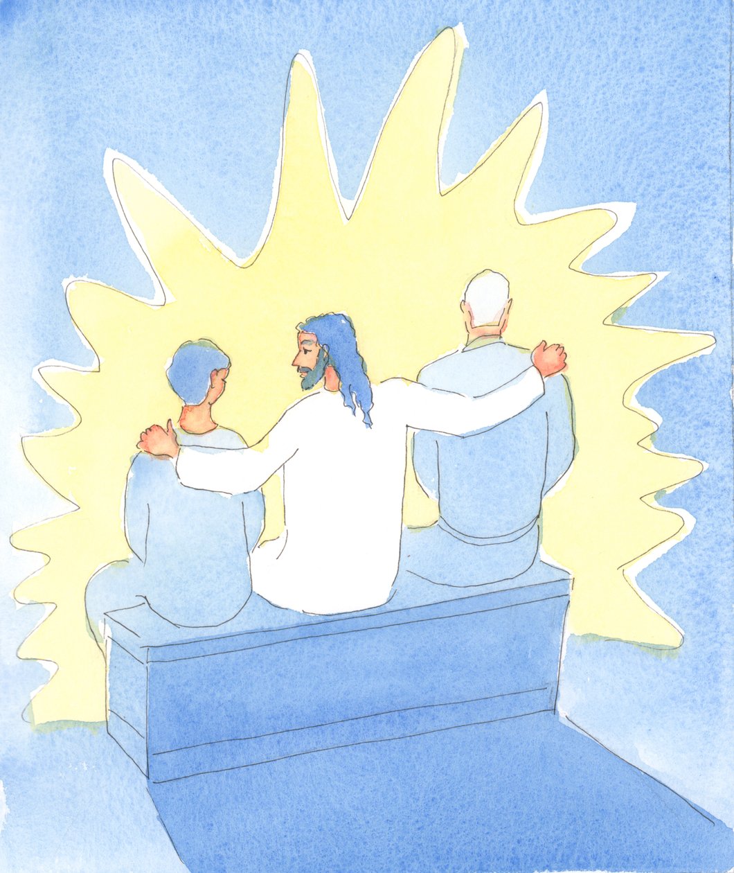 Si nous accueillons chaleureusement le Christ dans la Sainte Communion, nous voulons voir nos amis profiter de Son amour ; et nous pouvons les aider par nos prières, et par 