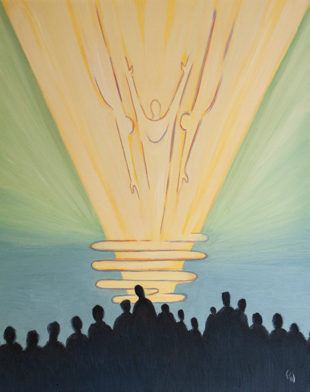 En communion, Dieu est parfois adoré dans 