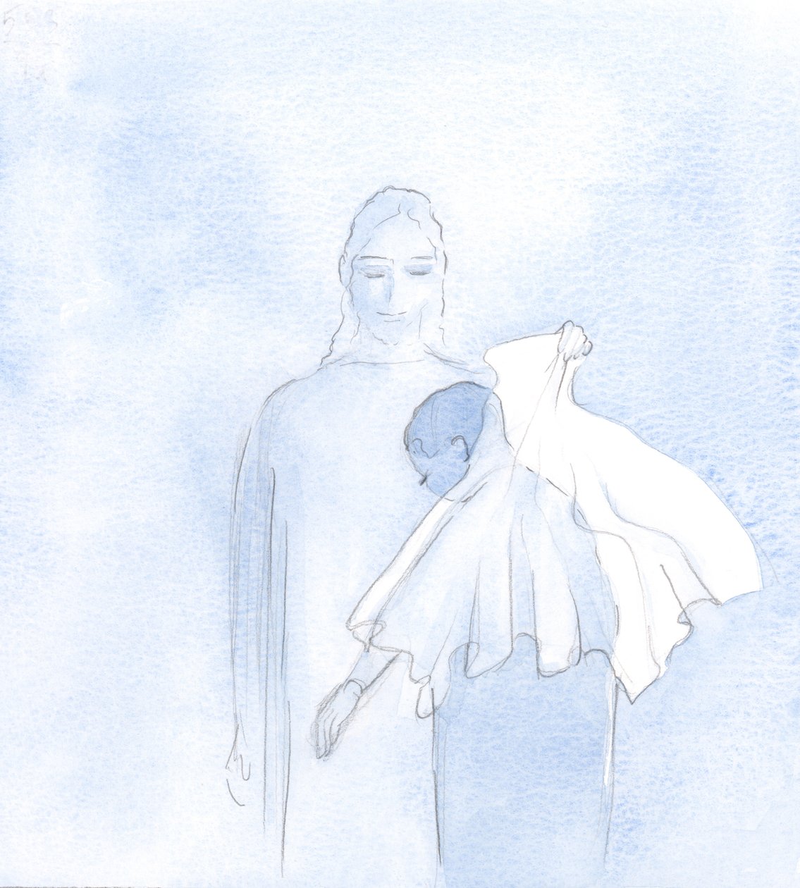 Un jour, dans mon âme, Il tendit un voile de mariage - Elizabeth Wang