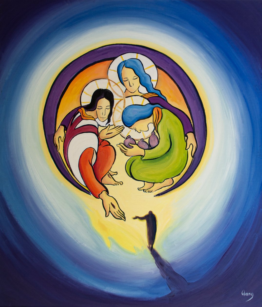 Par la repentance et la foi en Christ, nous Lui permettons de nous attirer dans le cœur de la Sainte Trinité - Elizabeth Wang
