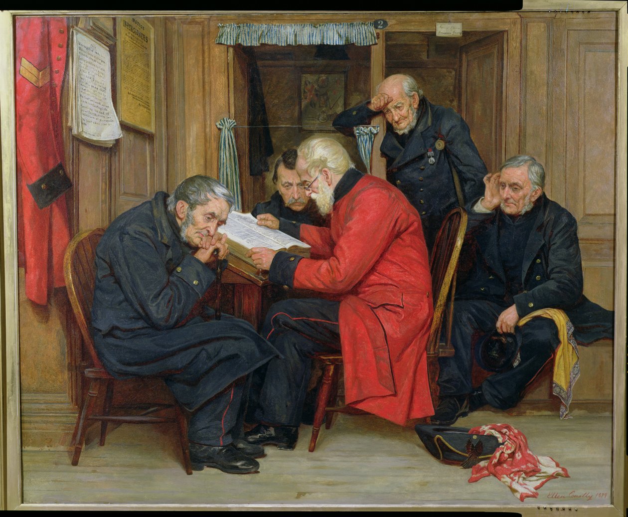 Pensionnaires de Chelsea dans les Longs Dortoirs, 1879 - Ellen Conolly