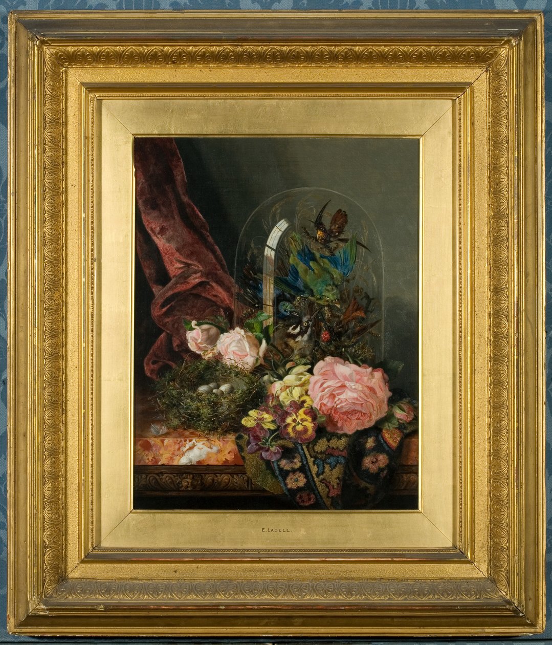 Roses et nature morte - Ellen Ladell