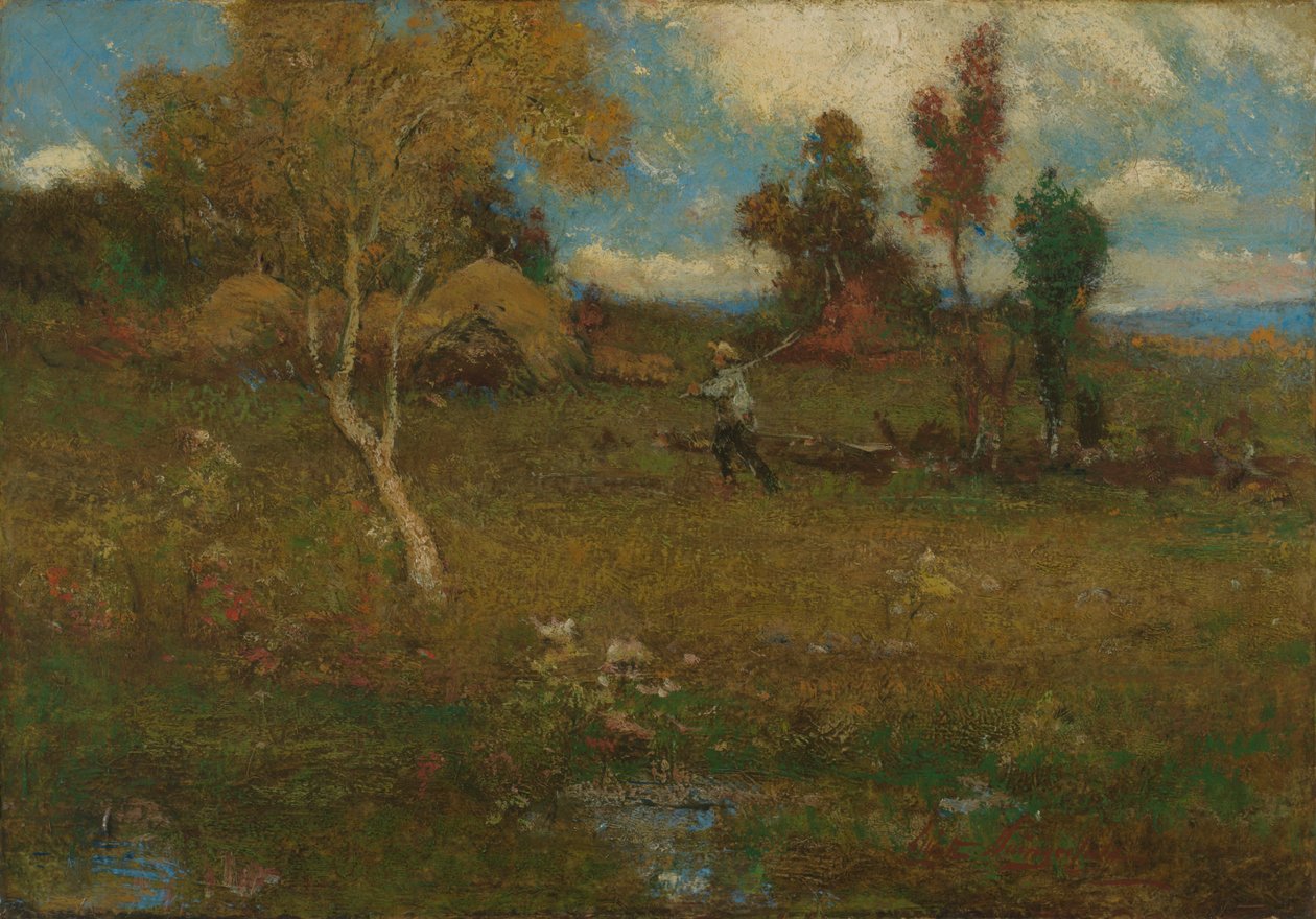 Retour de la ferme, vers 1915-1920 - Elliott Daingerfield