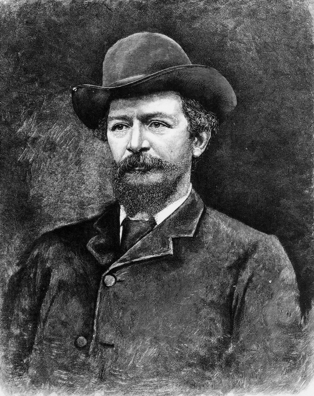 Algernon Charles Swinburne, gravé d
