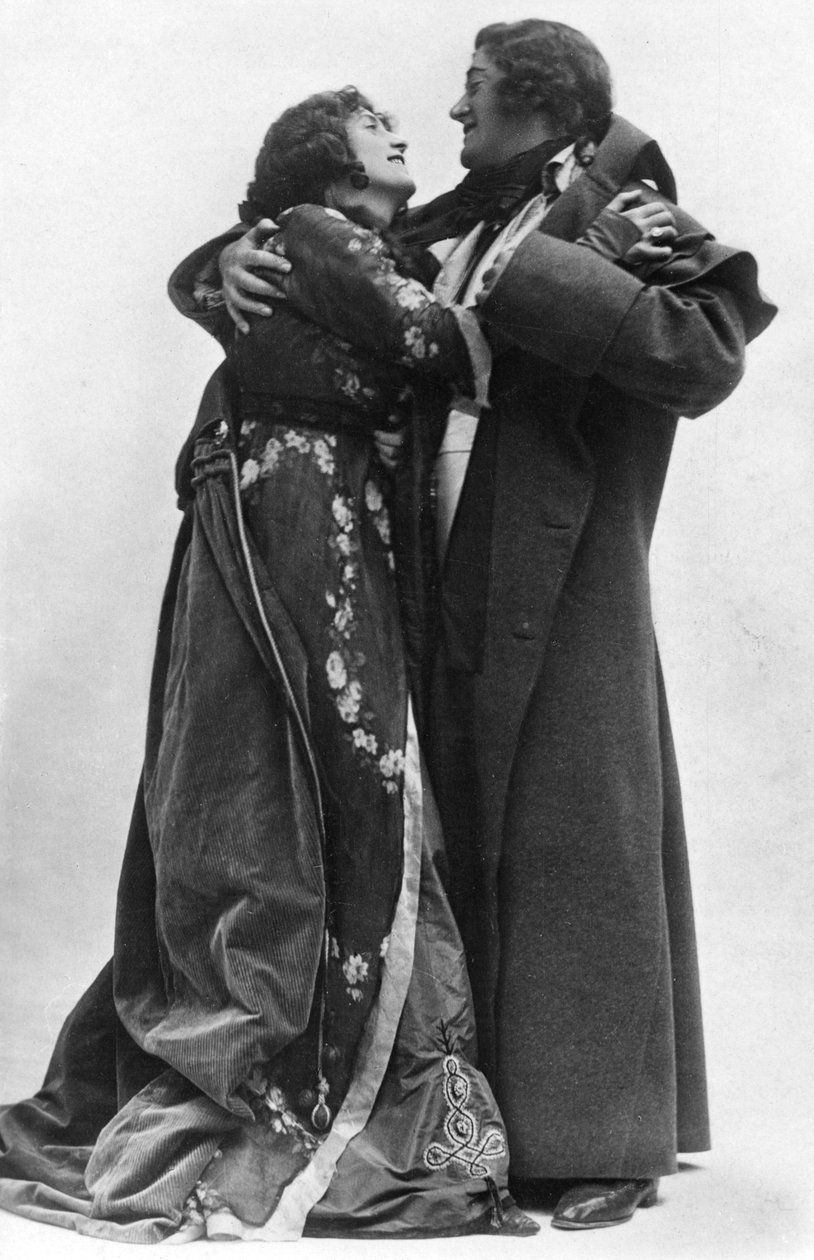 Julia Neilson et Fred Terry dans Le Mouron Rouge, vers 1905 - Ellis and Walery