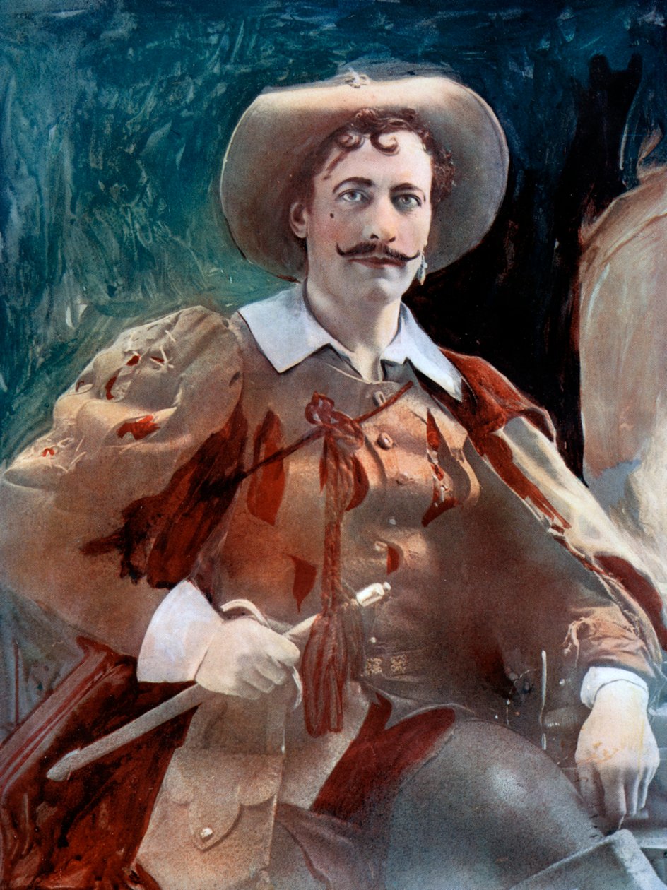 Lewis Waller dans Les Trois Mousquetaires, vers 1902 - Ellis and Walery