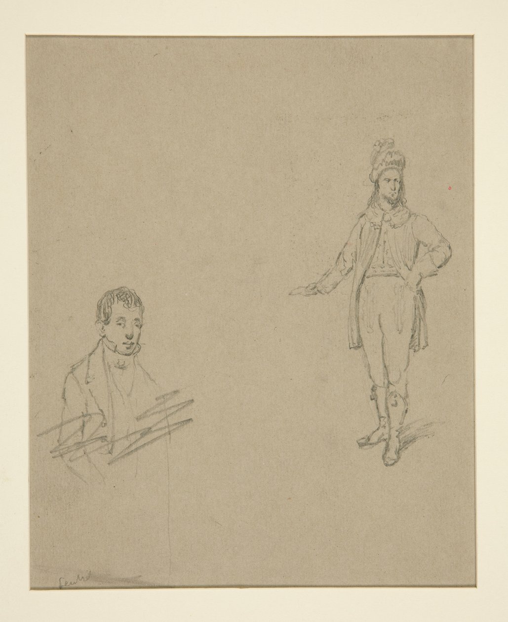 Deux hommes - Emanuel Gottlieb Leutze