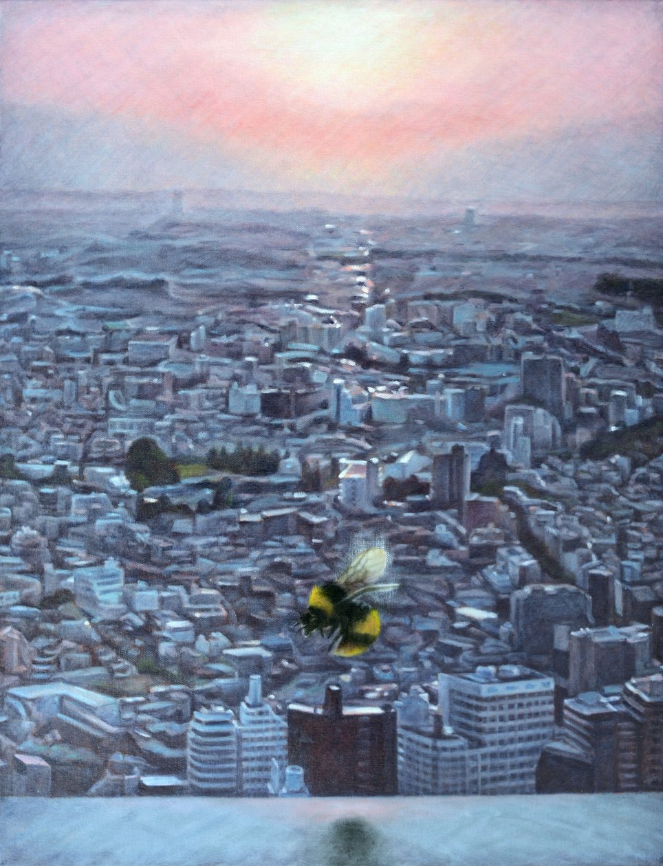 Fin de journée, 2012 (huile sur toile) - Emiko Aida