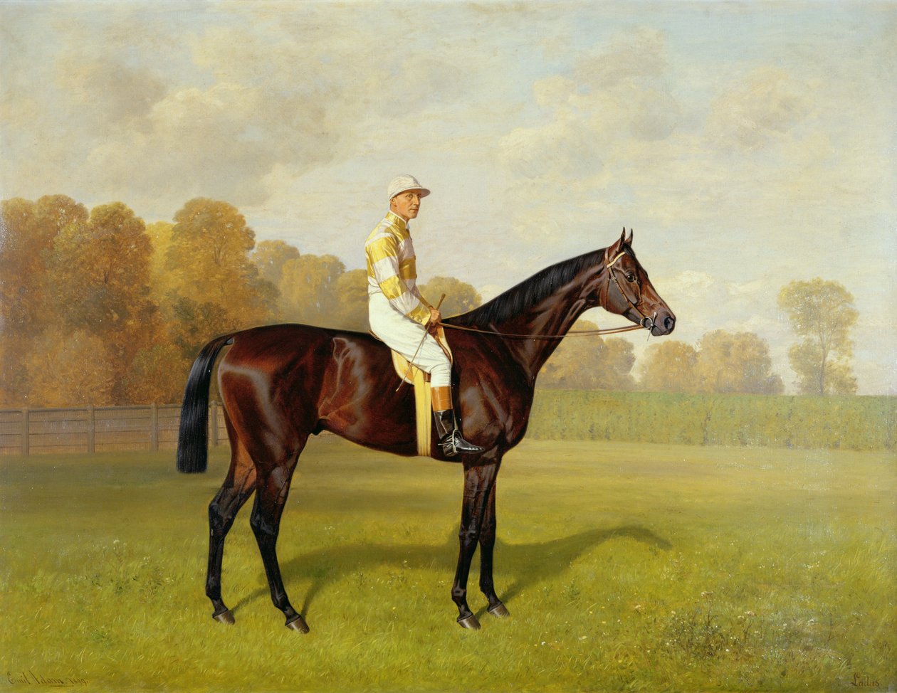 Ladas, vainqueur du Derby de 1894 - Emil Adam