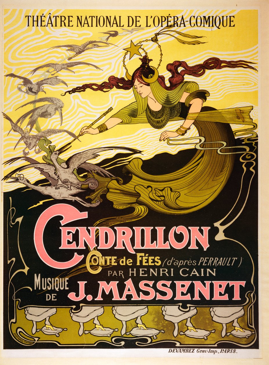 Cendrillon, opéra féerique de 1899 par Jules Massenet - Emil Bertrand