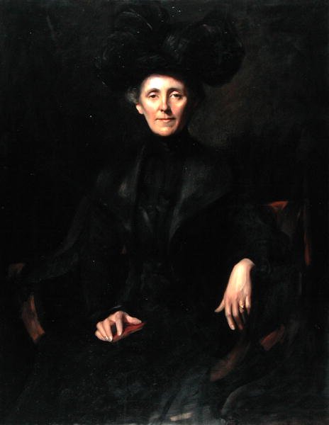 Dame en noir - Emil Fuchs