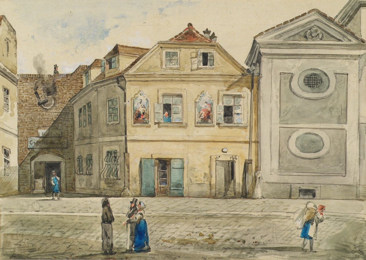 La maison du bourreau à Vienne - Emil Hütter