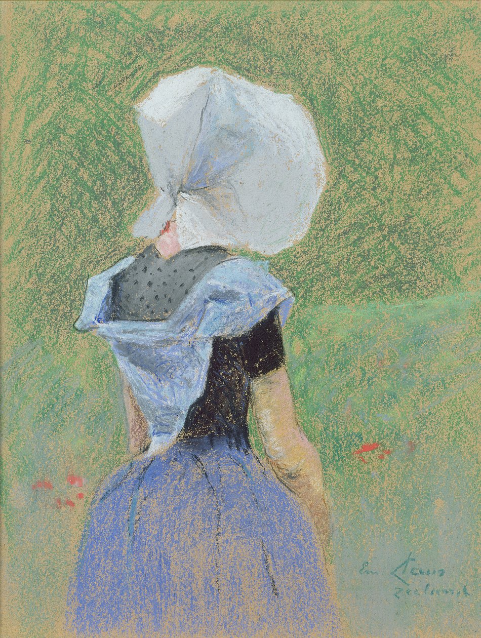 Une jeune fille de Zélande - Emile Claus