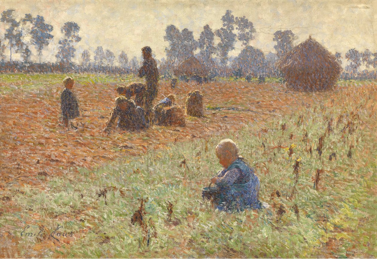 Récolte de maïs - Emile Claus