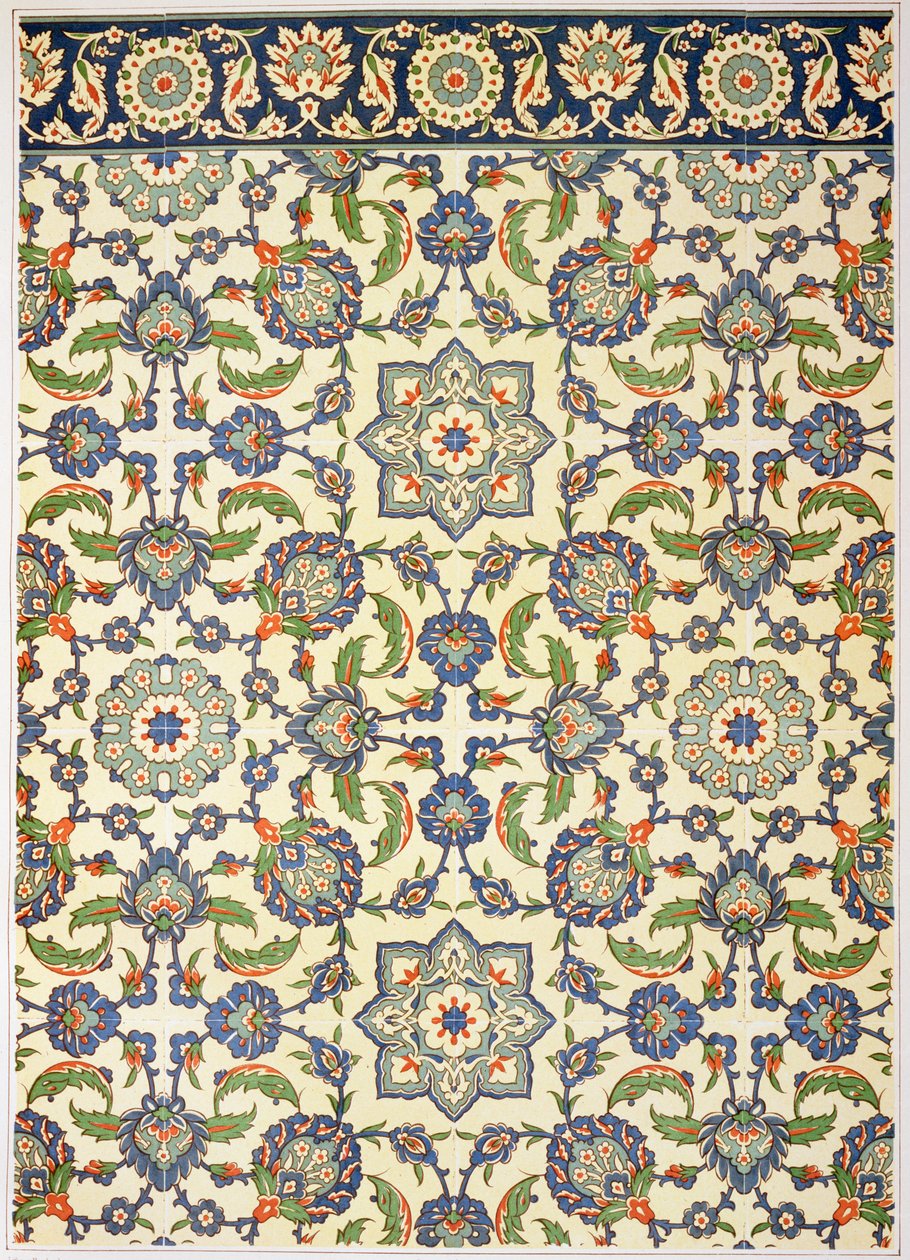 Carreaux muraux de Qasr Rodouan, de 