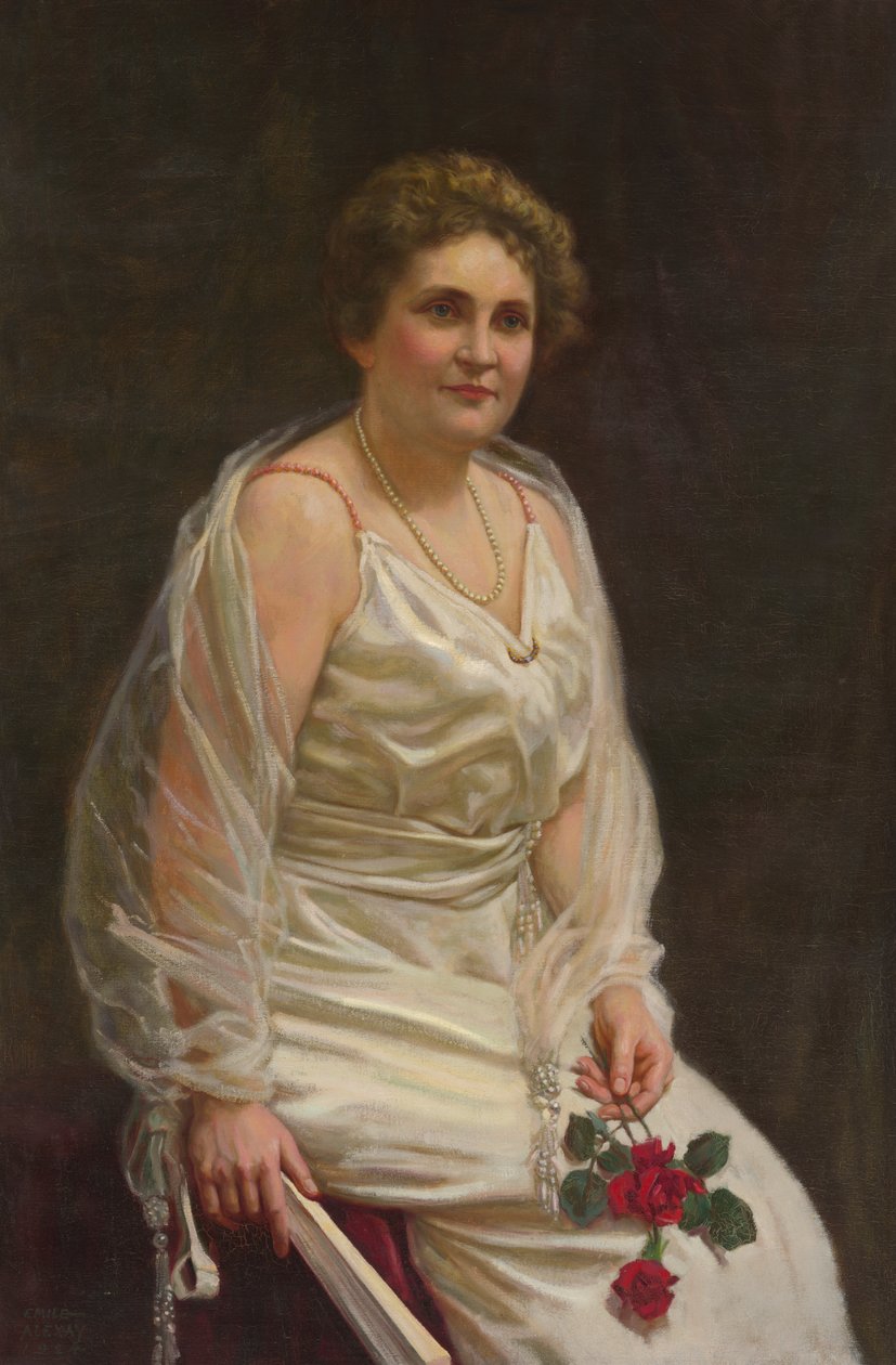 Edith Bolling Galt Wilson - Emile Alexay