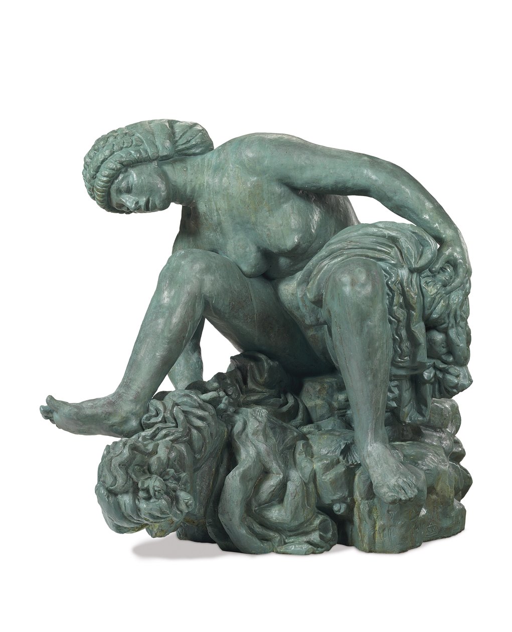 Grande baigneuse accroupie - Emile-Antoine Bourdelle