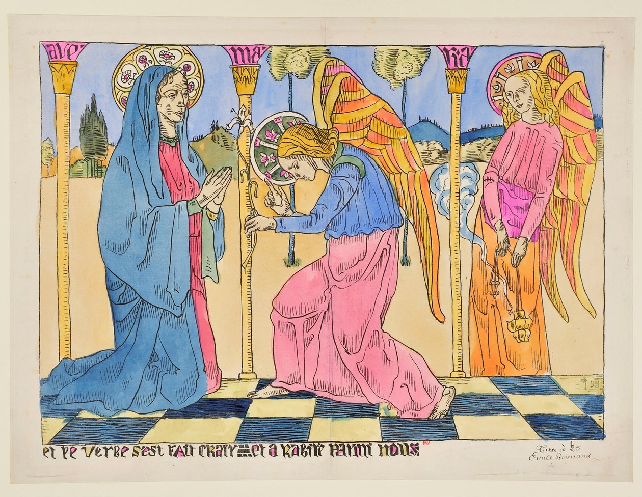 Annonciation : Et le verbe s