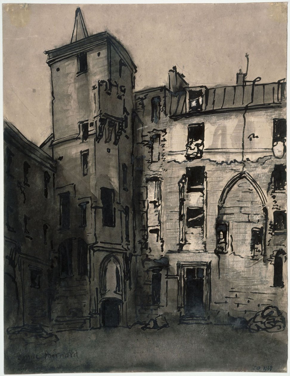 La cour de l