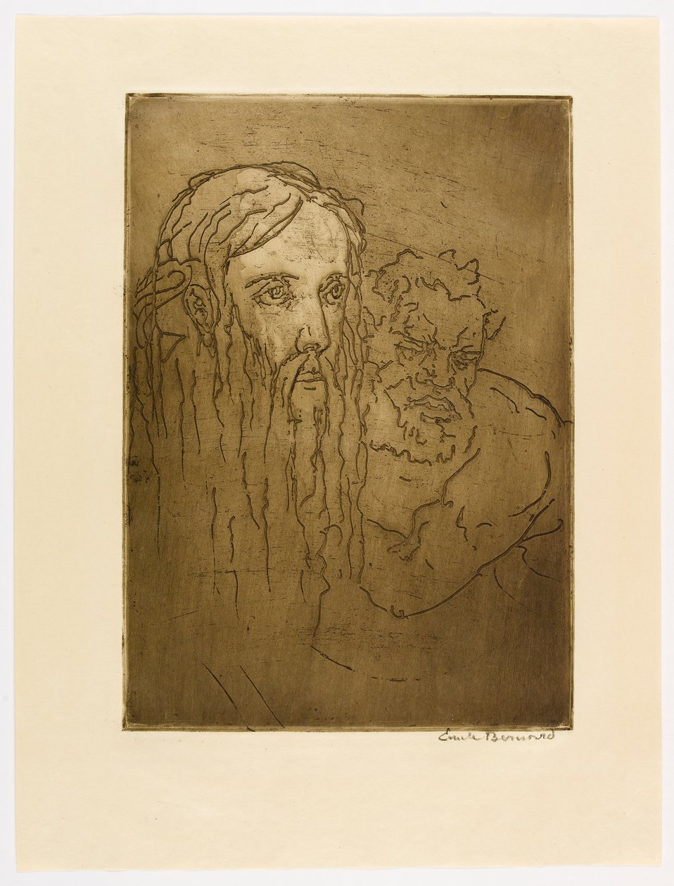 N° 41 – « Barabbas, ou Jésus nommé Christ  » - Emile Bernard