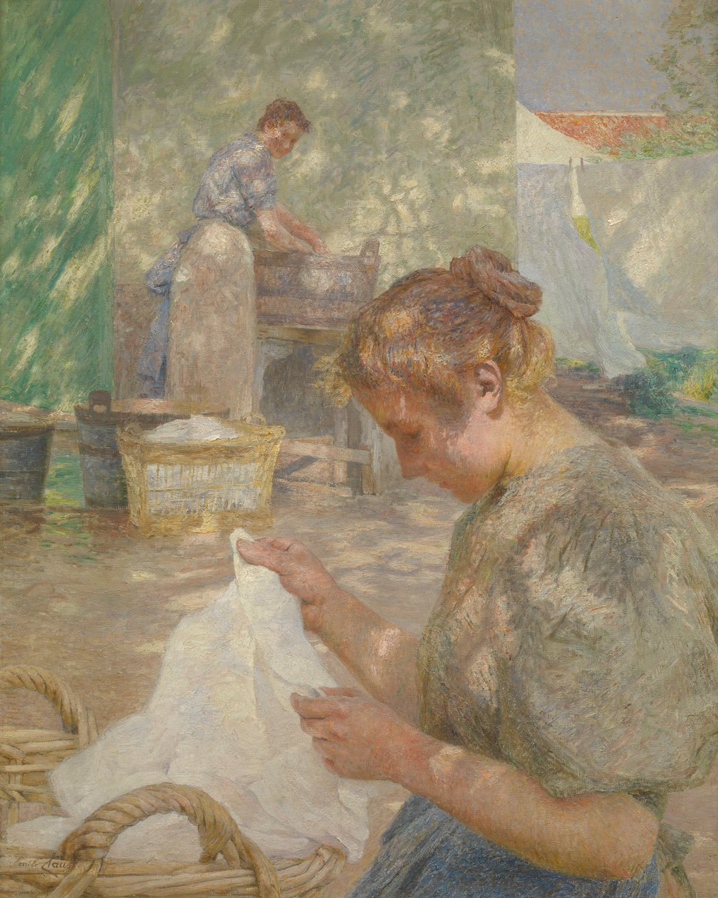 Journée ensoleillée - Emile Claus