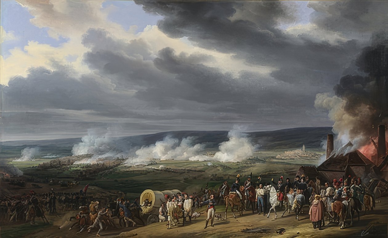 La bataille de Jemappes. 1821 - Emile Jean Horace Vernet