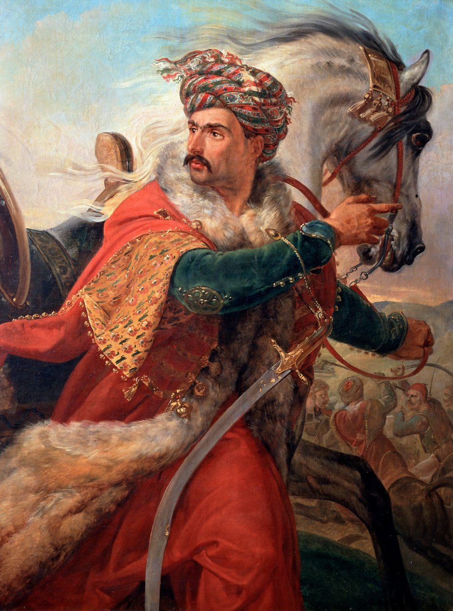 Mamelouk, fin des années 1830 - Emile Jean Horace Vernet