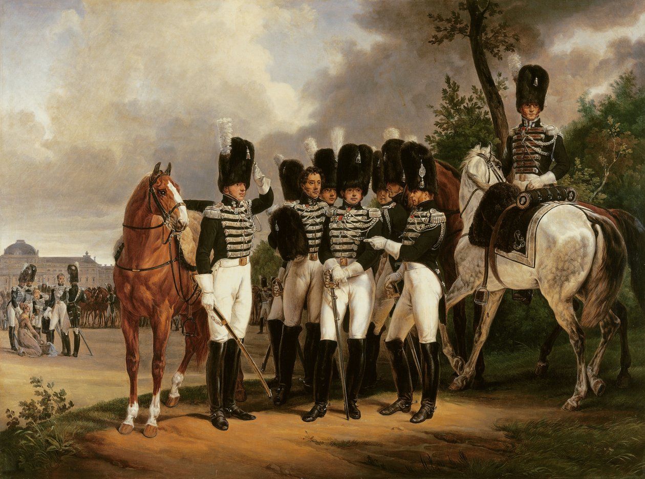 Portrait du Général Marquis de Talhout-Roy - Emile Jean Horace Vernet