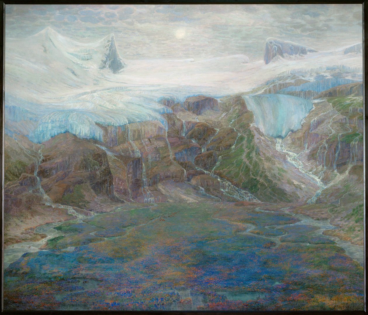 Le glacier Schlattenkaesgletscher-Schlattenkaes-glacier - Emilie Mediz-Pelikan