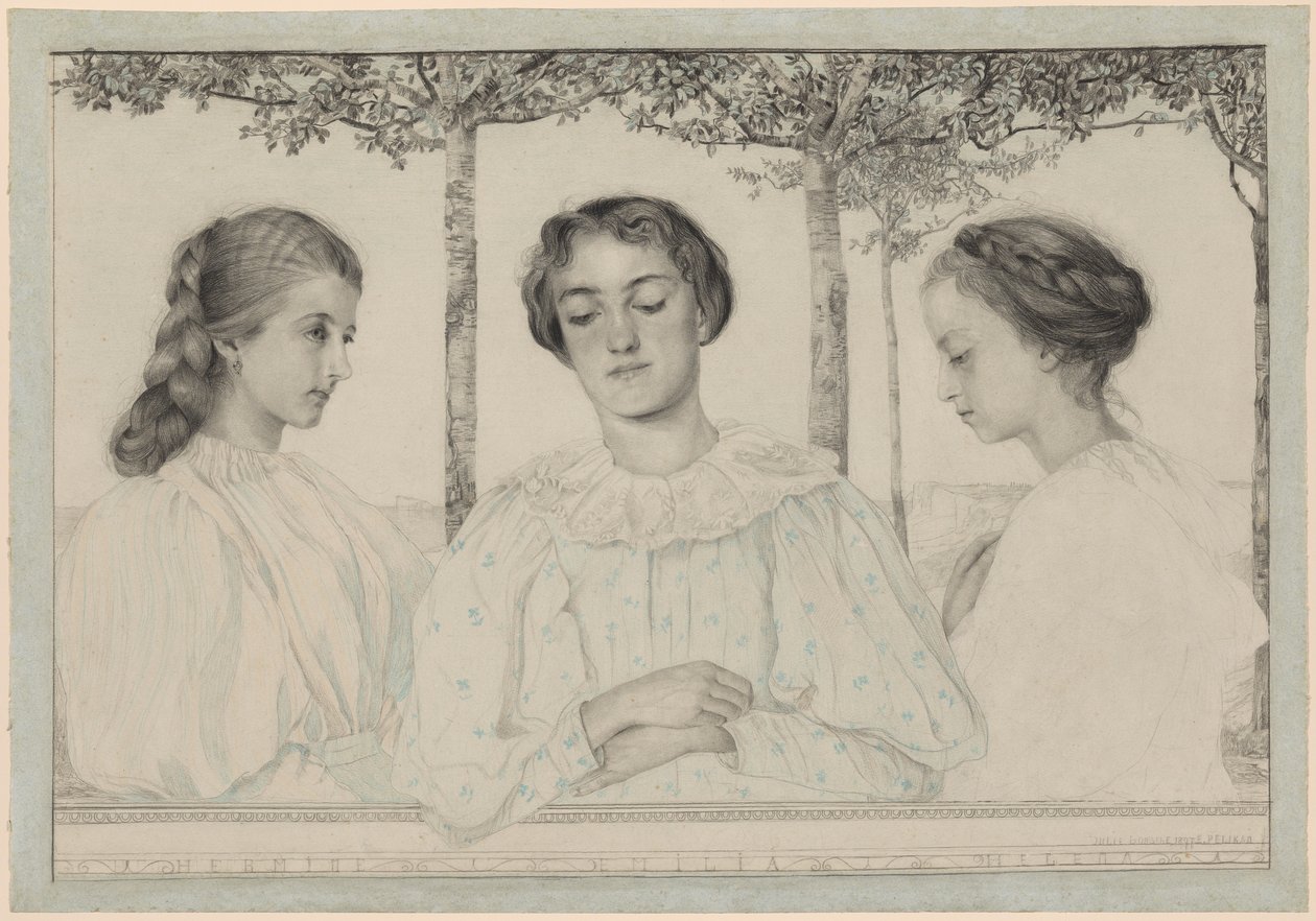 Un triple portrait d