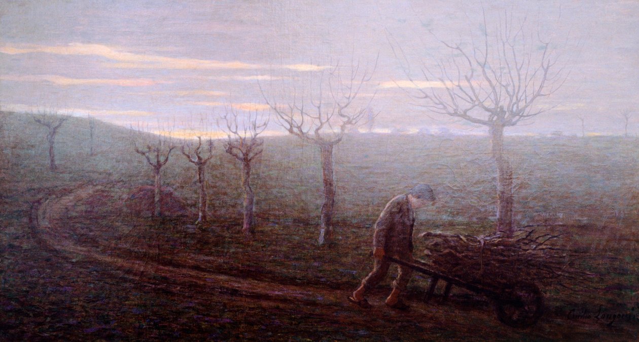 Retour des bois, Emilio Longoni - Emilio Longoni
