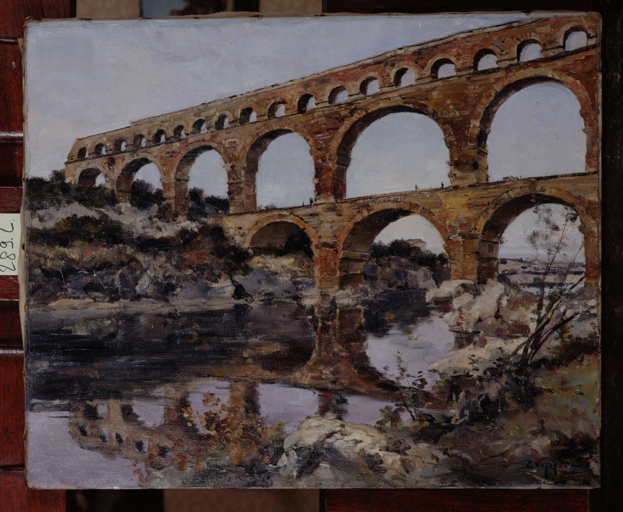 Pont du Gard, 1890 - Emmanuel Lansyer