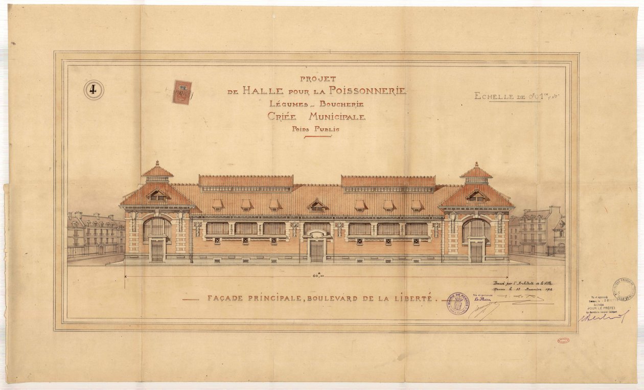 Halles centrales de Rennes - Emmanuel le Ray