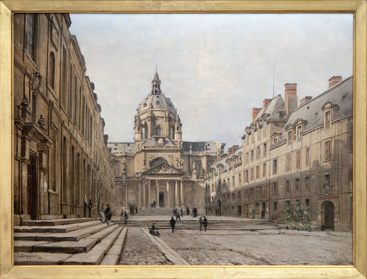 Vue de la cour de l