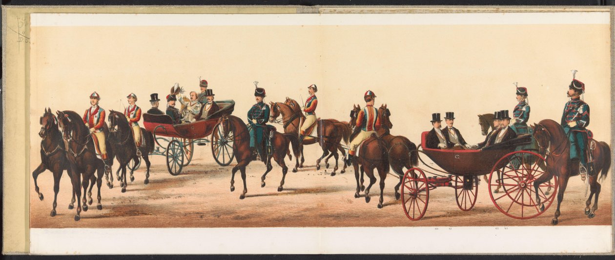 Défilé à Haarlem, 1872 (plaque 8) - Emrik and Binger