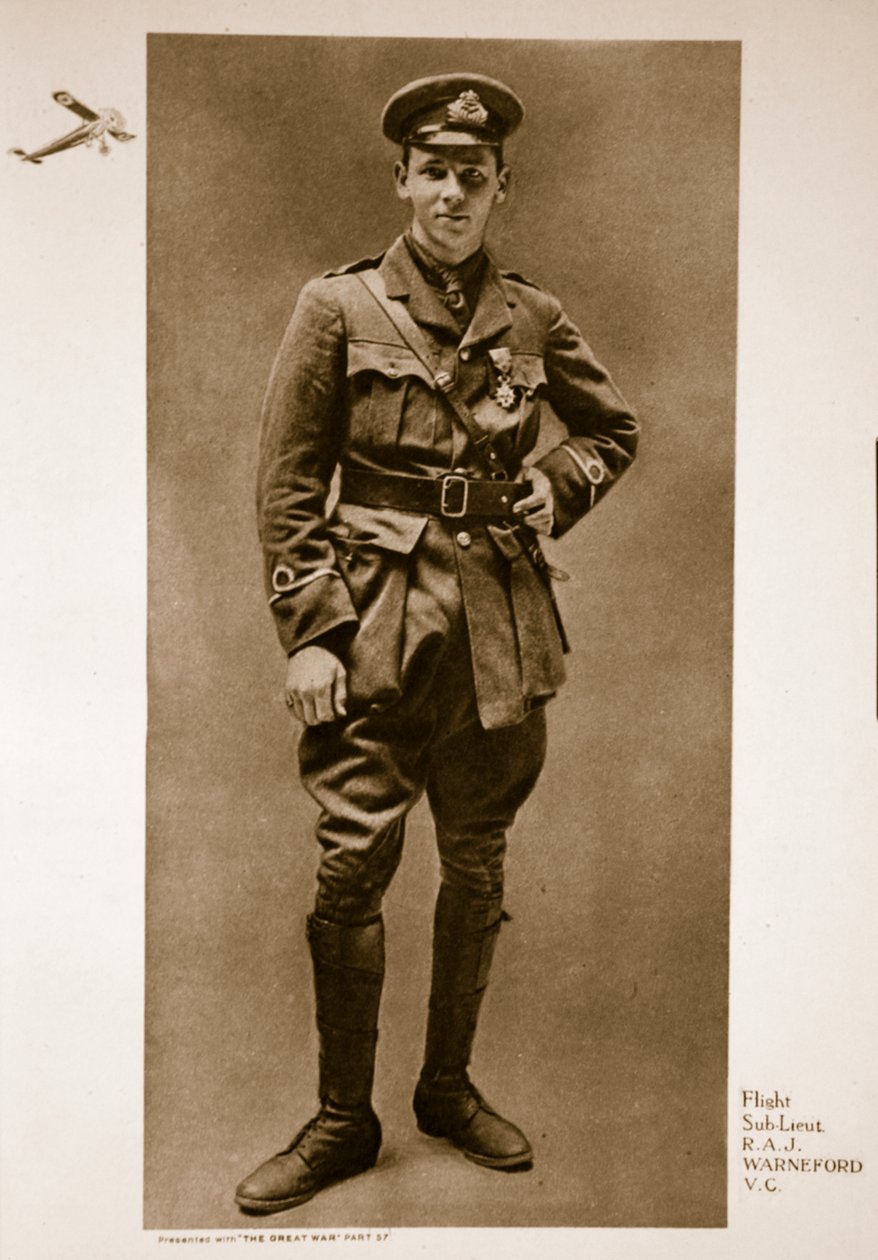 Sous-lieutenant de vol R.A.J. Warneford V.C., 1914-19 - English Photographer