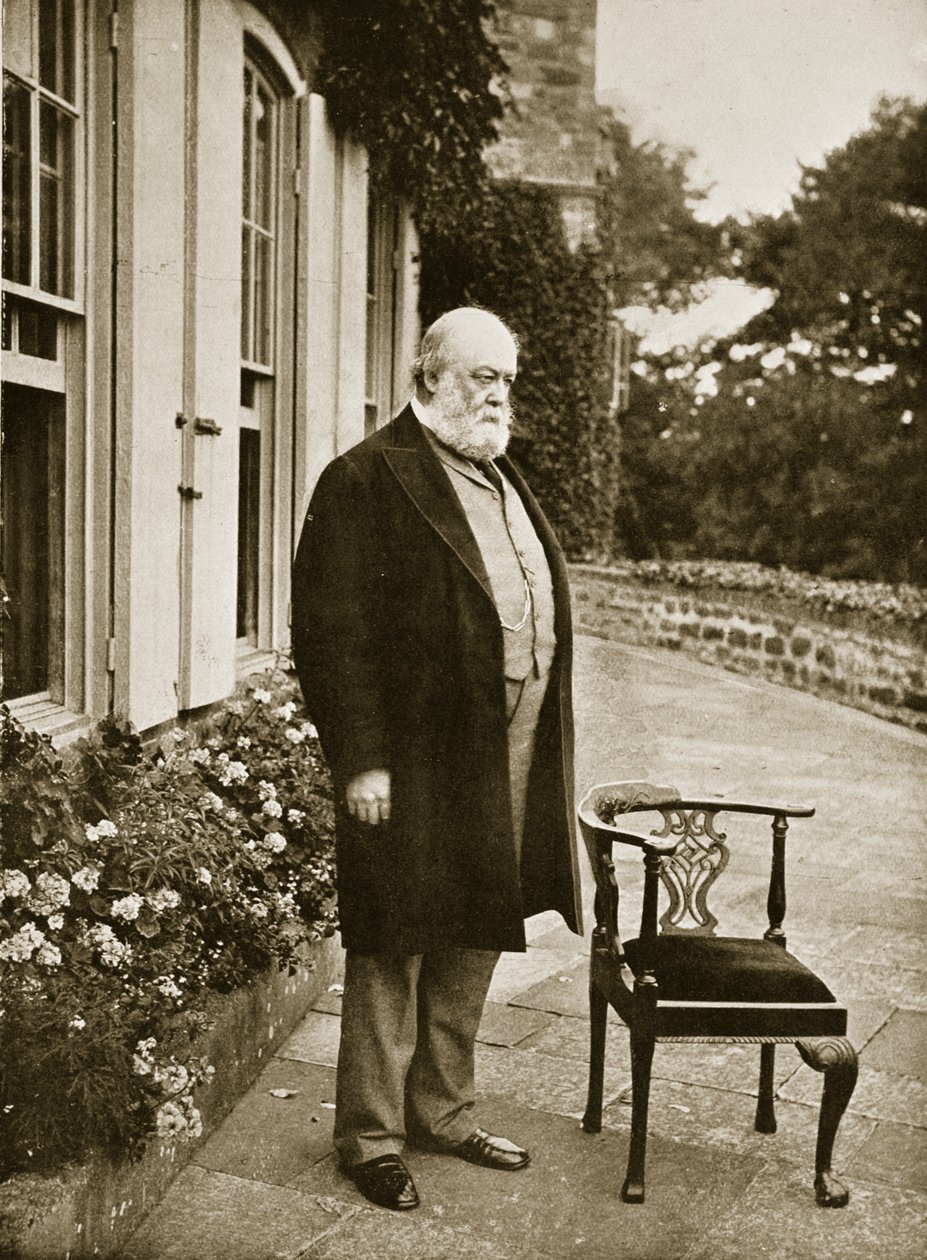 Lord Robert Cecil, marquis de Salisbury (photo sépia) - English Photographer