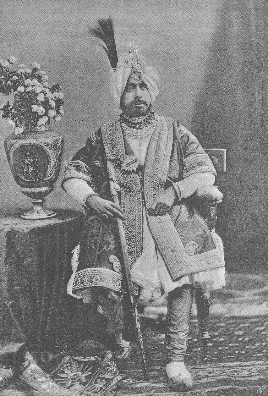 Maharaja Pratap Singhji de Jammu et Cachemire - English Photographer