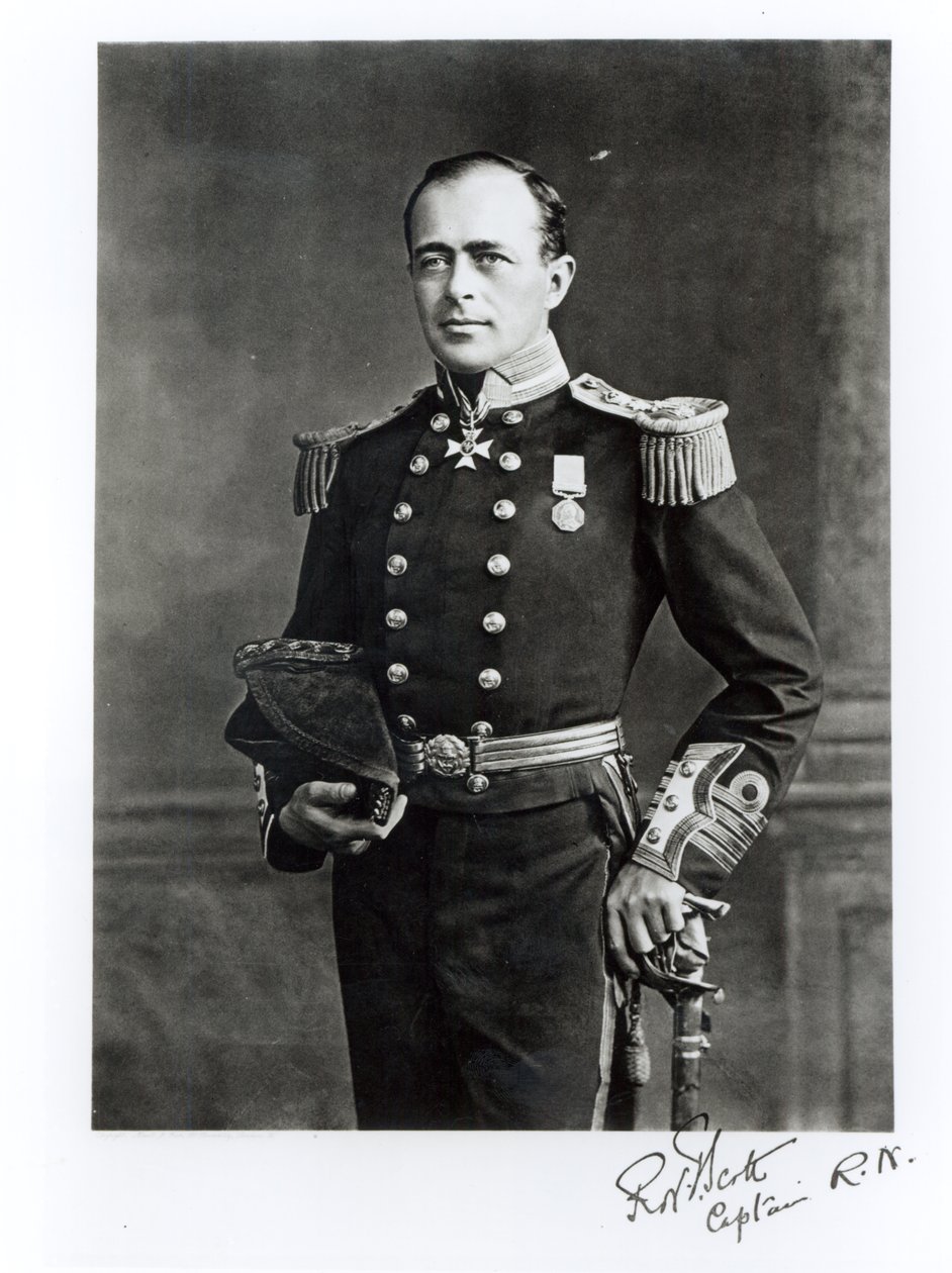 Portrait du capitaine Robert Falcon Scott (1868-1912) - English Photographer