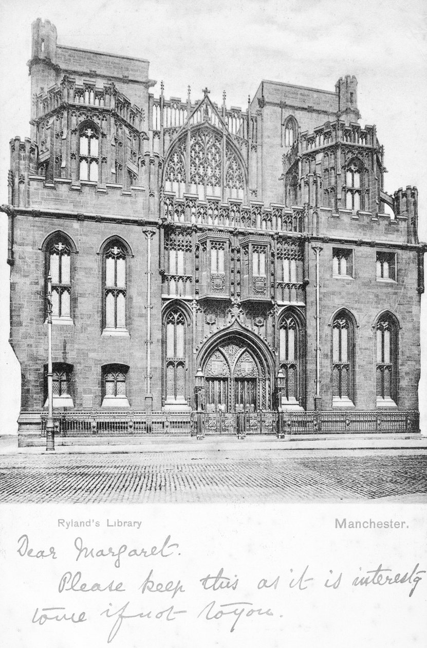 Bibliothèque Ryland, Manchester - English Photographer